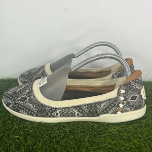 Hey Dude Women's Savannah Slip-on Boho Festival Cream Size 9